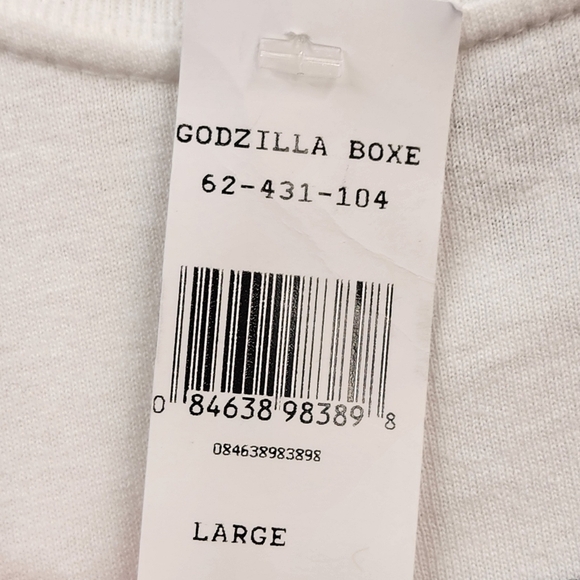 Godzilla Boxes Men's Long Sleeve Graphic T-Shirt - Picture 7 of 7